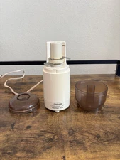 Vintage Sunbeam Oscar Oskar Jr. Chopper Plus Food Processor 14131 Tested 