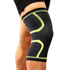 Knitted Sports Knee Pads, Running Basketball, Cycling Fitness, anti Slip, Breath