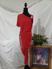 NWT Fashion Nova Red Fancy Girl Midi Dress Size XL