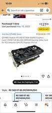 QTHREE AMD Radeon RX 560 XT 8GB GDDR5 Gaming Graphics Card DP HDMI DVI PCIe