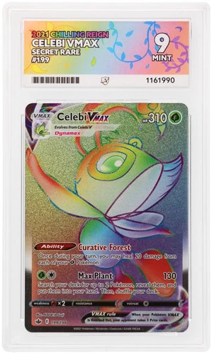 ACE 9   - Celebi VMAX - 199/198 - Chilling Reign - Pokemon
