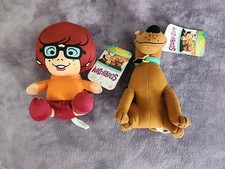 New with Tags The Toy Factoy Scooby-Doo and Velma Plush Lot 6" to 8" inches