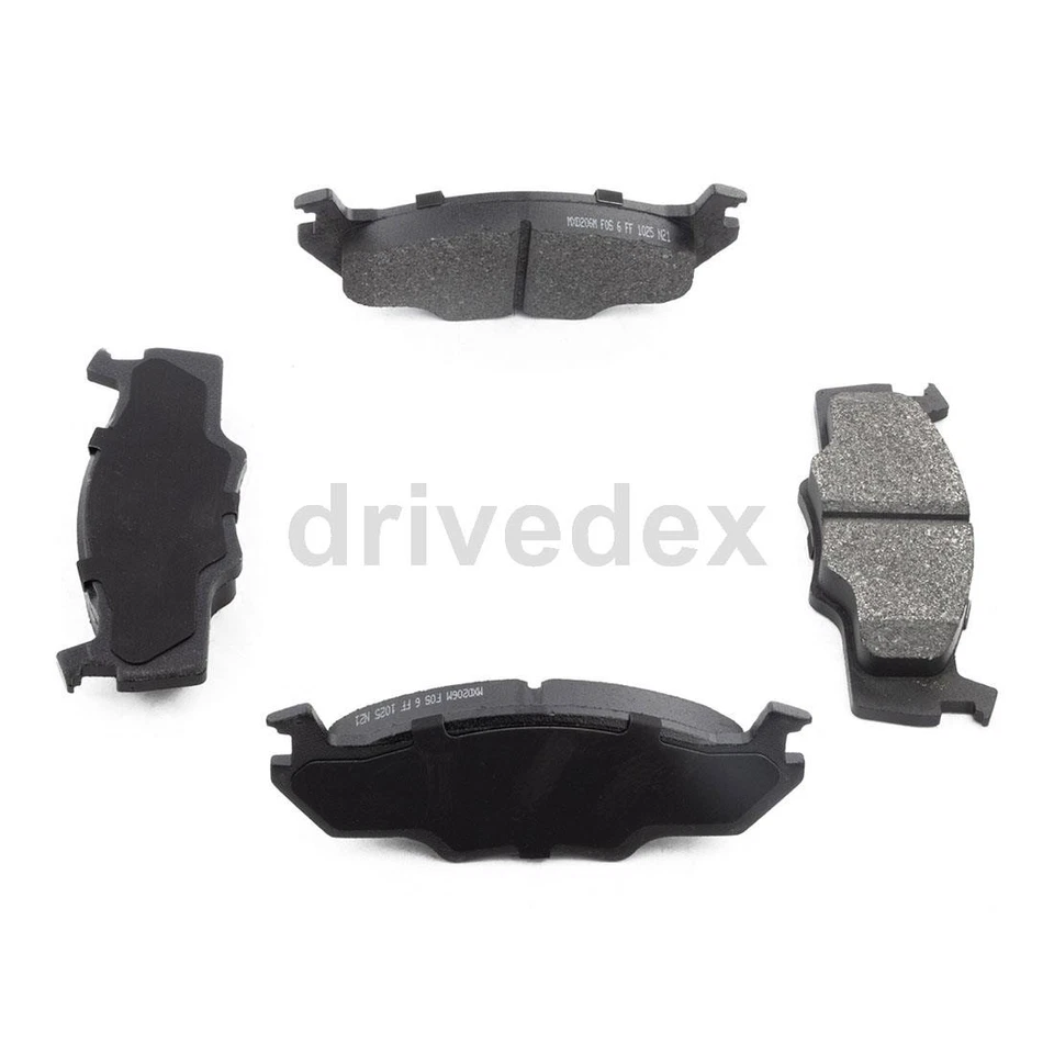 Pastillas de freno y zapatas semimetálicas delanteras traseras para Volkswagen Jetta 1980 1981 1982~ Foto 2 de 4