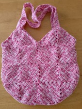 Crochet Handmade fully lined Bag