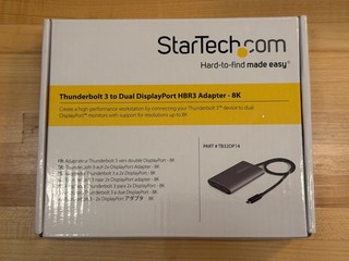 StarTech Thunderbolt 3 to Dual DisplayPort Adapter TB32DP14