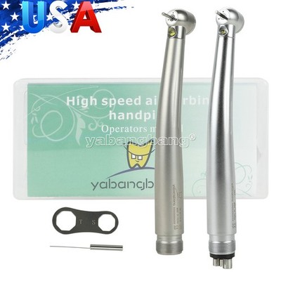 E-generator LED Dental Fiber Optic High Speed Handpiece / Turbine Rotor For KAVO