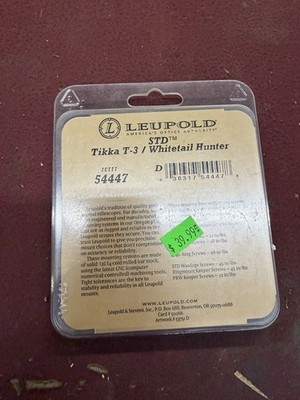 54447 Leupold Tikka standard Bases Matte Finish