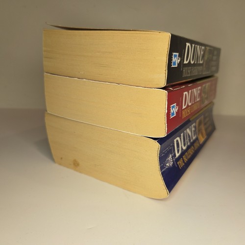 Dune 3 Book Lot: House Harkonnen, House Corrino, Butlerian Jihad MMPB - Picture 7 of 10