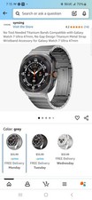 Titanium Smart Watch Band-Galaxy Watch 7 Ultra-47mm