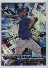 2018 Bowman Platinum Prismatic Prodigies Pete Alonso Peter Alonso #PPP-25 4d3