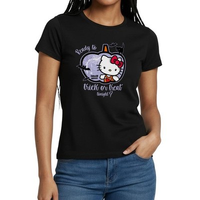 Hello Kitty Halloween Süßes Oder Saures Frauen T-Shirt