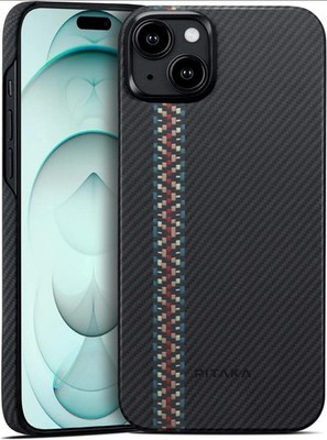 PITAKA MagEZ Case for iPhone 15 Plus, Rhapsody - Scratched - VIEW PHOTOS