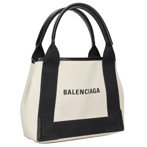 Balenciaga 390346 Navy Cabas XS Handbag Men's Used d449c21253b61f8aba8010da546cb - Picture 2 of 6