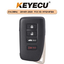 Prox Smart Remote Key For Lexus Is250 Is300 Is350 Rc300 Hyq14fba 281451-2020 Prox Smart Remote Key For Lexus Is250 Is300 Is350 Rc300 Hyq14fba 281451-2020