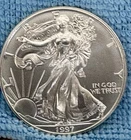 1997 AMERICAN SILVER EAGLE -  UNCIRCULATED