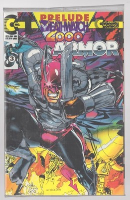 Armor 1 (Continuity 1993) 2nd series, Deathwatch 2000, polybagged with card