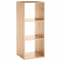5Five Simply Smart Regal Mix N Modul 3X1 Eiche-Optik, Holzspahn, 100.5 X 34.5 Cm