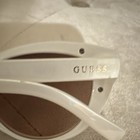 GUESS Women’s Cat Eye Sunglasses White Plastic Frame Brown Tinted UV400 GU7606 — photo 3