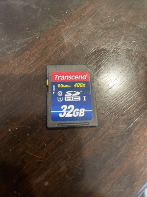 Transcend 32Gb SDHC 60 MB/s UHS I 400x