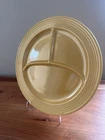 Fiesta Homer Laughlin HLC Divided Grill Plate Yellow 10.5” USA