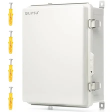 QILIPSU Waterproof Outdoor Junction Box IP67 ABS Plastic 16.4" x 12.4" x 7.1"