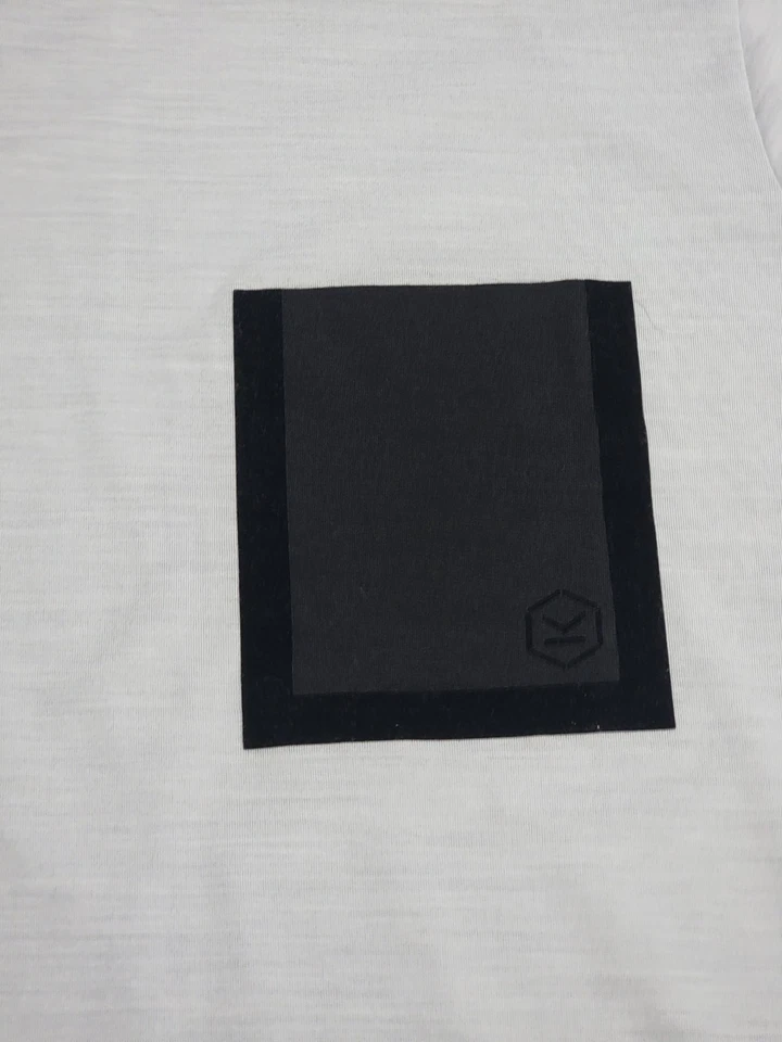 Knox Mens Jack Short Sleeve Sport Merino Perform Wool Base Layer - Light Grey - Image 3 of 4