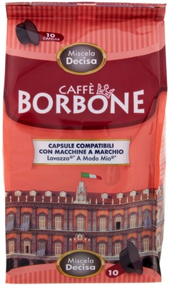 Kapseln borbone Kompatibel Lavazza A Modo Mio Kaffee Blend Beschlossen / Black