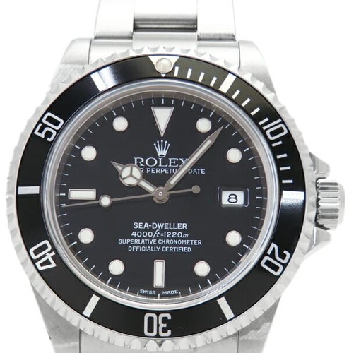 Rolex Sea-Dweller 16600 Automatic 40mm Black Men's Watch Stainless Steel
