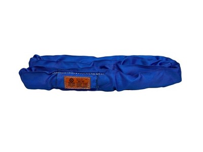 Power Lift PL7x14' Blue Polyester Round Sling (21,200 lb. Vertical Capacity)|...