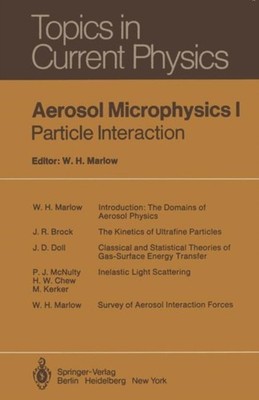 Marlow - Aerosol Microphysics I   Particle Interactions - New paperbac - X555z