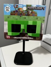 Minecraft Creeper Green Kids Sunglasses 100 UV Protection/Shatter Resistant