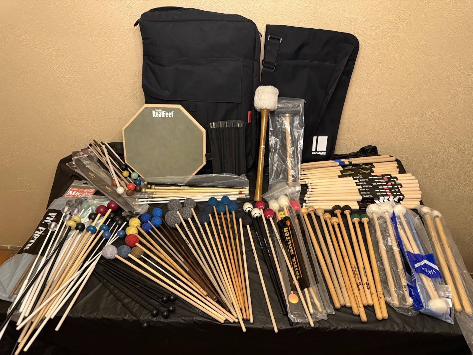 Massive Percussion Stick, Mallet, Beater Lot - Balter, Musser, Firth & More