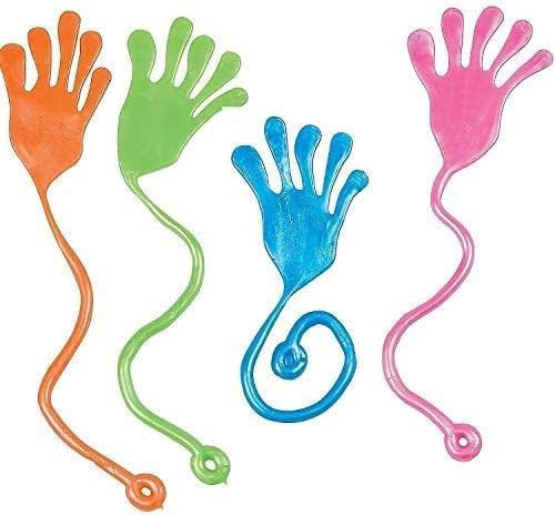 20PCS Sticky Hands, Sticky Finger, Kids' Party Favor Sets, Fun Toys, Wacky Fu...