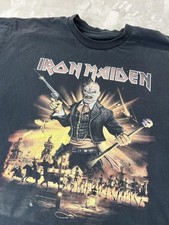 VTG Iron Maiden Legacy Of The Beast Shirt Mens XL Mexico City Band Tee Concert
