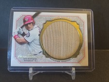 IVAN RODRIGUEZ 2012 Topps Museum Collection Jumbo Lumber Game-Used Bat 17/20