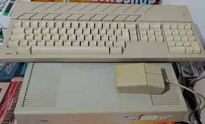 ATARI Mega ST 1 Computer + Mouse/Keyboard (works) 16-bit classic 1505 SEAL