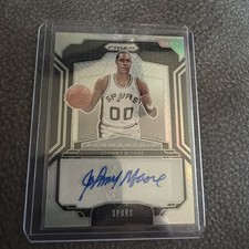 2024 PANINI PRIZM PENMANSHIP PNM-JHM JOHNNY MOORE SILVER PRIZM AUTO