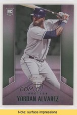 2020 Panini Chronicles Titanium Green Yordan Alvarez #15 READ 1u6