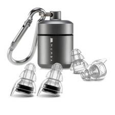Reusable High Fidelity Concert Earplugs - 24dB Noise Reduction for Musicians