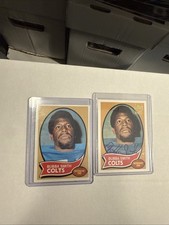 2001 Topps Archives Auto Bubba Smith 1970 Topps RC Hightower Police Academy
