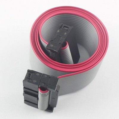 2.54mm Pitch 2x9 Pin 18 Pin 18 Wire IDC   Ribbon Cable Length 60CM #F22