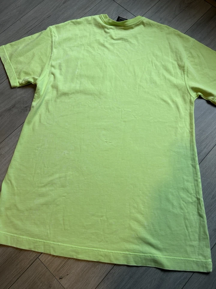Women’s Nike Just Do It Neon Green T Shirt Dress With Front Pocket Size L - Image 2 of 4
