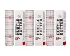 Lot Of 2 Hustle Butter Tattoo AFTERCARE Wrap 2.2YDS 2M X6 15CM 