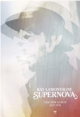 Ray Lamontagne - Supernova - Mini Poster Magazine Clipping