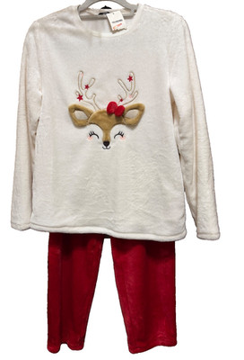 Tezenis Fleece Pyjama Set Women Size S New With Tags Soft Warm Winter Loungewear