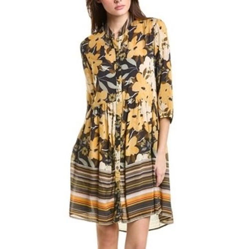 Anthropologie Blnk London Be A Good Girl Hadley Floral Mini Dress Size Small - Picture 3 of 15