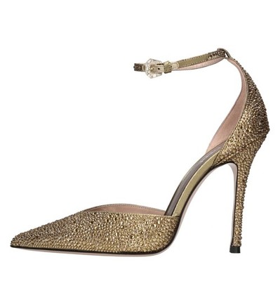 ANITTA PUMP FULL CRYSTAL BLADE' Pumps GEDEBE Donna Oro Amv02_gede