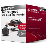 für Peugeot 207 Break SW (Kombi) Typ WK Elektrosatz 13Polig Spezifisch Neu