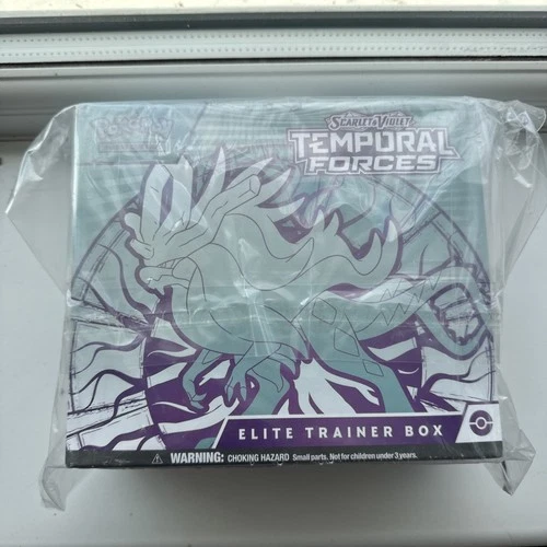 Pokemon Scarlet And Violet Temporal Forces Elite Trainer Box ETB Sealed
