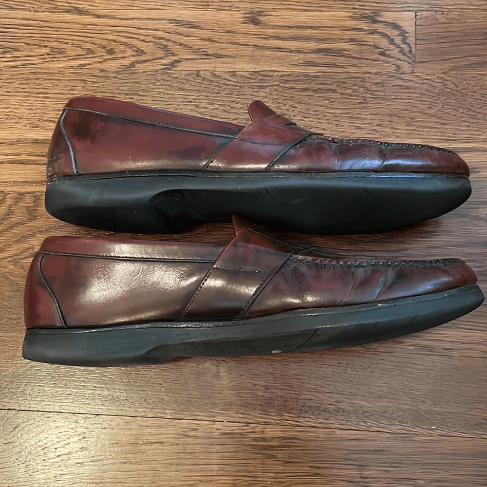 Allen Edmonds Cameron brown penny loafers | eBay